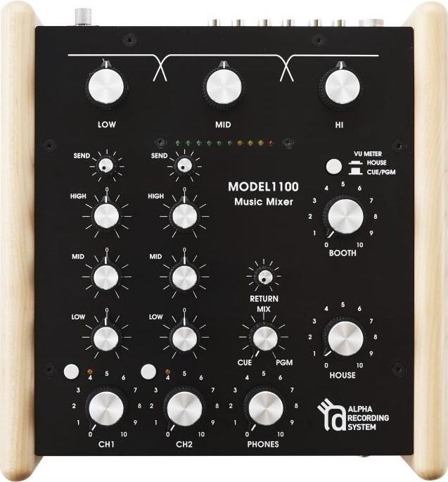 DJミキサーALPHA RECORDING SYSTEM MODEL1100