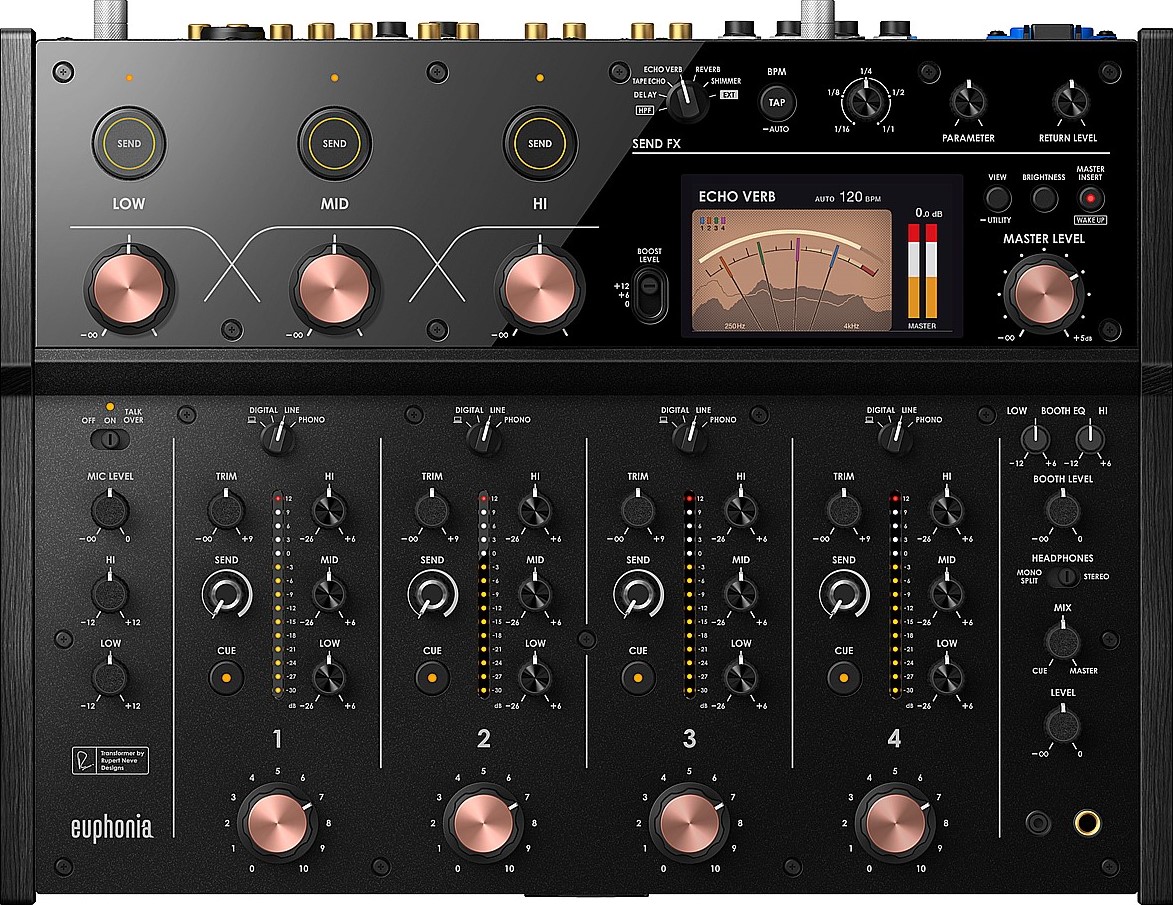 DJミキサーALPHA THETA EUPHONIA