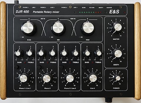 DJミキサーE&S DJR-400 FX