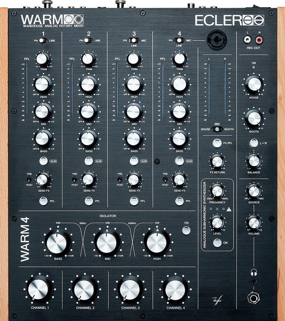 DJミキサーECLER WARM4