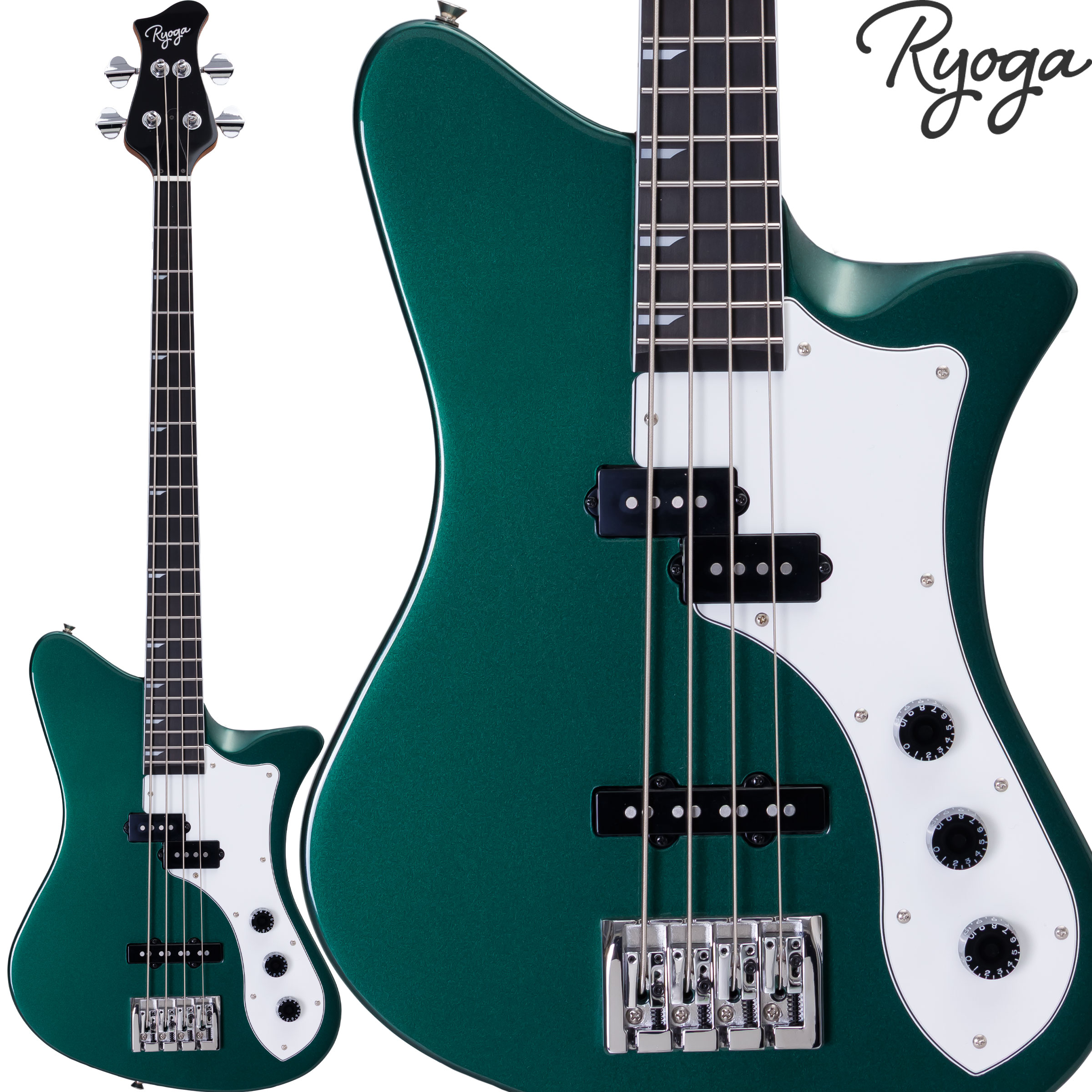 RyogaSKATER-BASS Deep Forest Green