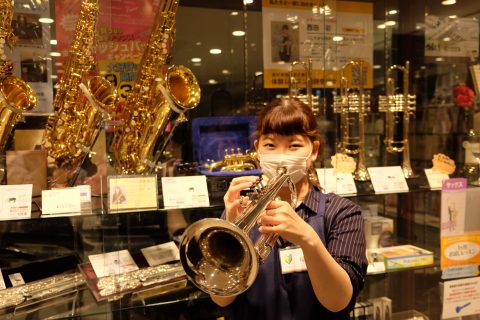 スタッフ写真 管楽器 稲葉