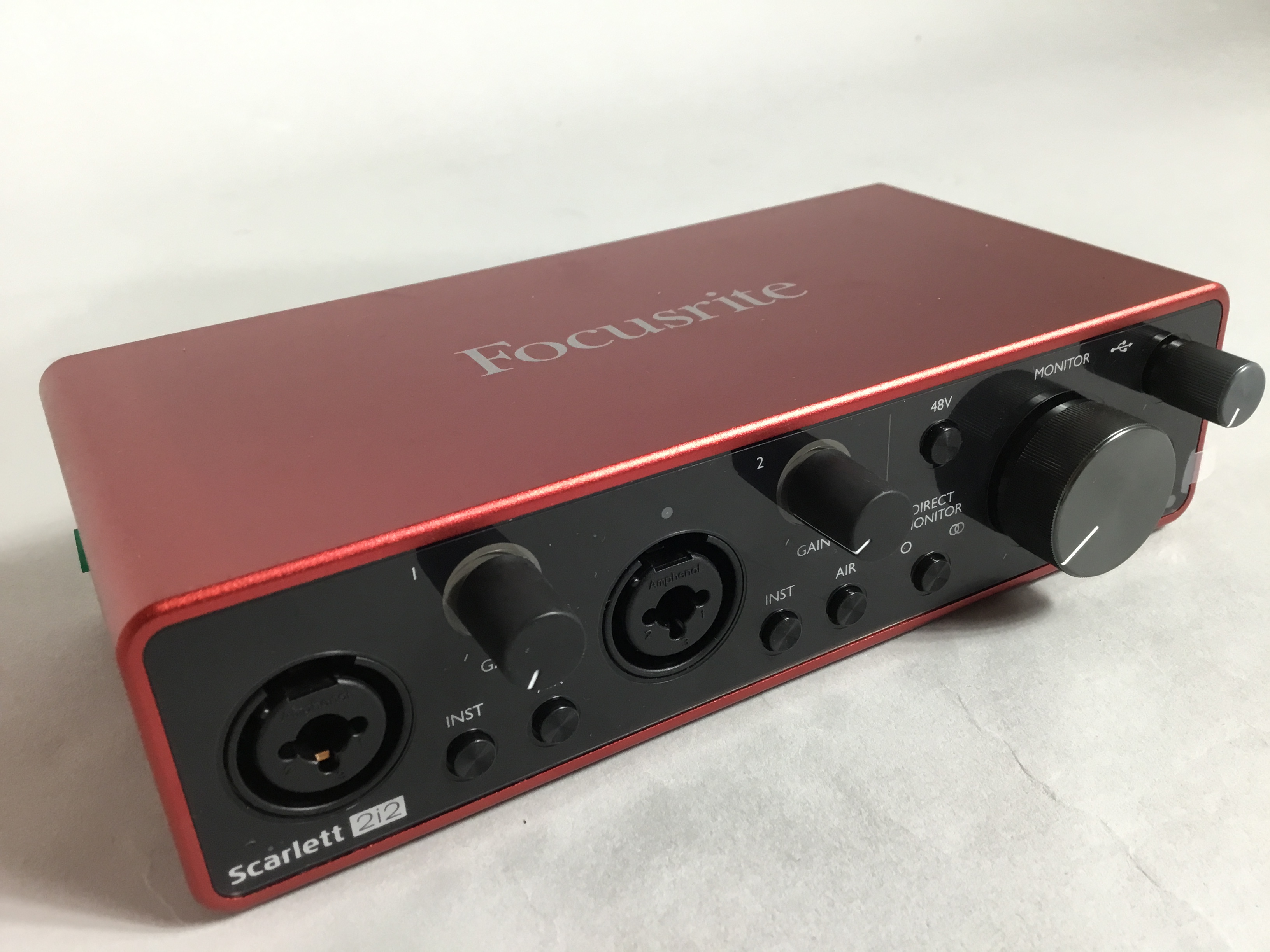 Focusrite Scarlett 2i2 3rd Gen オーディオインターフェイス｜島村