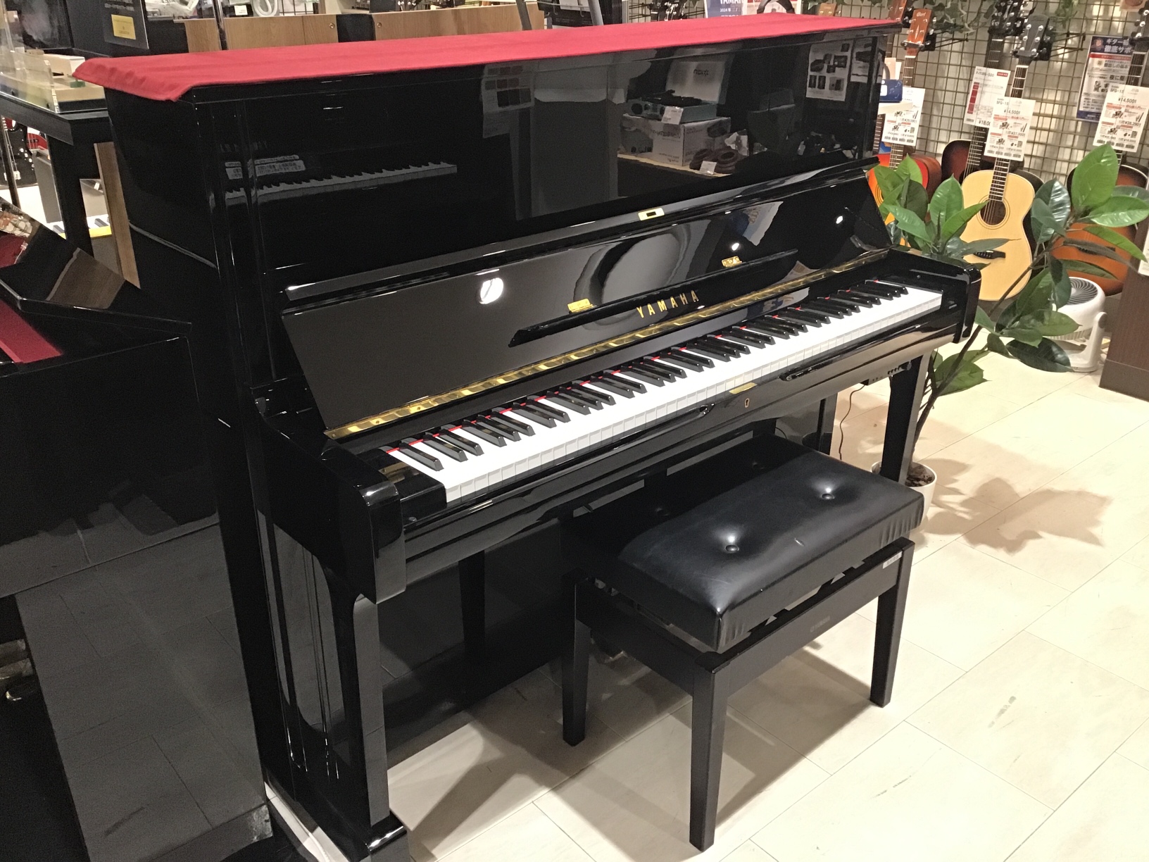 YAMAHA【中古】U1A ※消音ユニット取付済