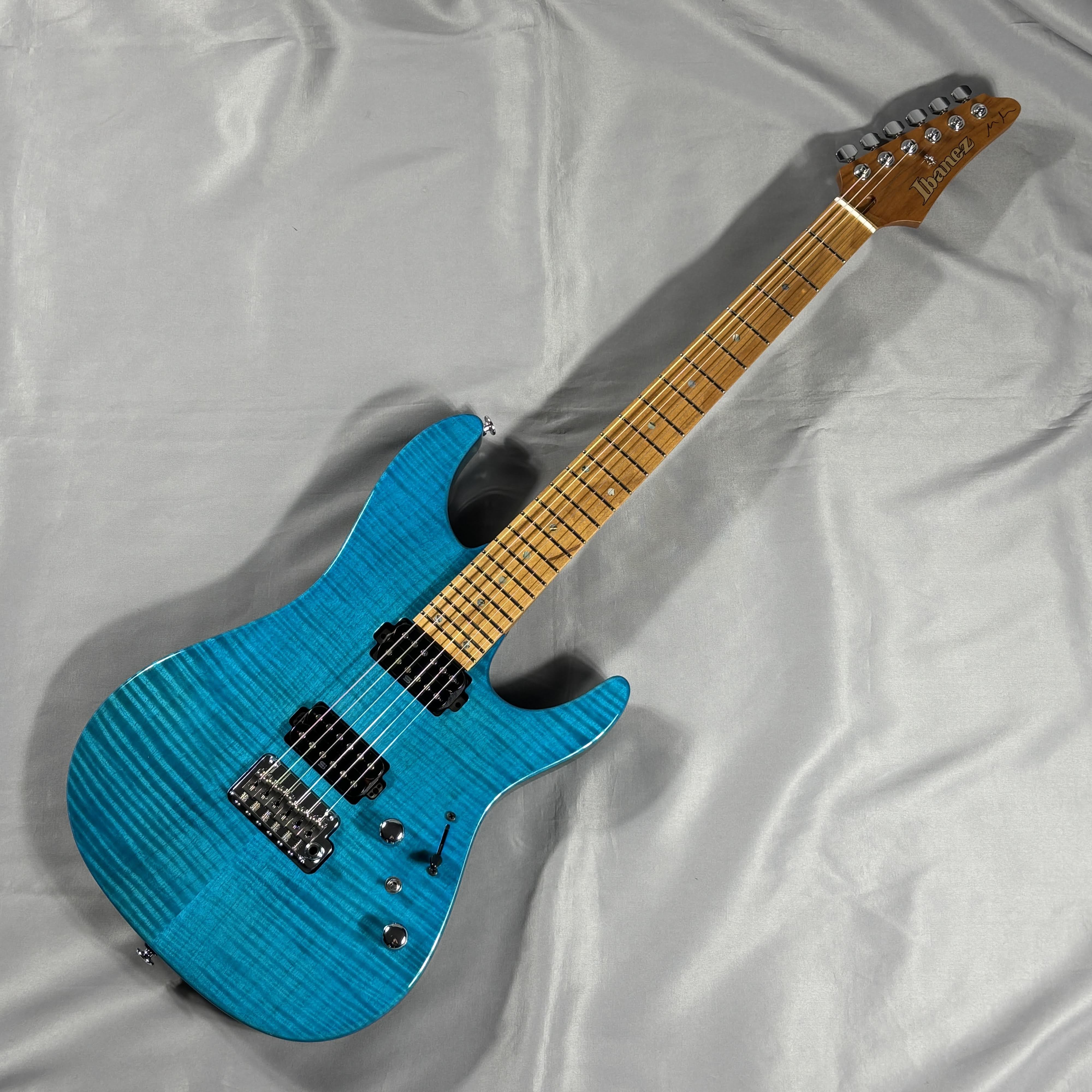 IbanezMM-1 Martin Miller AZ Signature Model(良トラ杢です！）