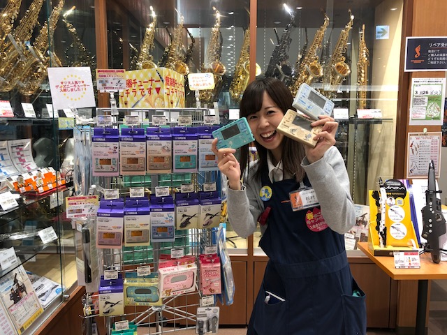 吹奏楽部のみなさま必見 今年も可愛い管楽器のチューナー たくさん取り揃えました 島村楽器 イオンモール橿原店