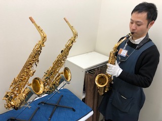 スタッフ写真 管楽器 北村