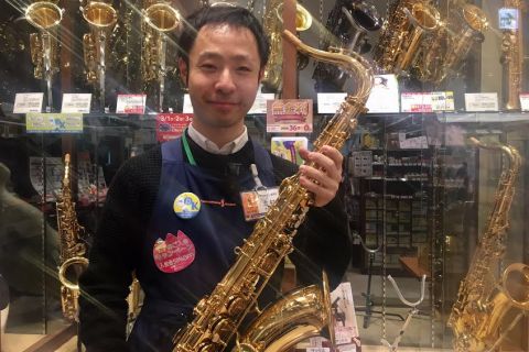 スタッフ写真 管楽器 弦楽器 マイク DTM 北村