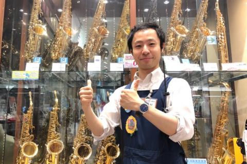 スタッフ写真 管楽器・弦楽器・マイク・DTM 北村