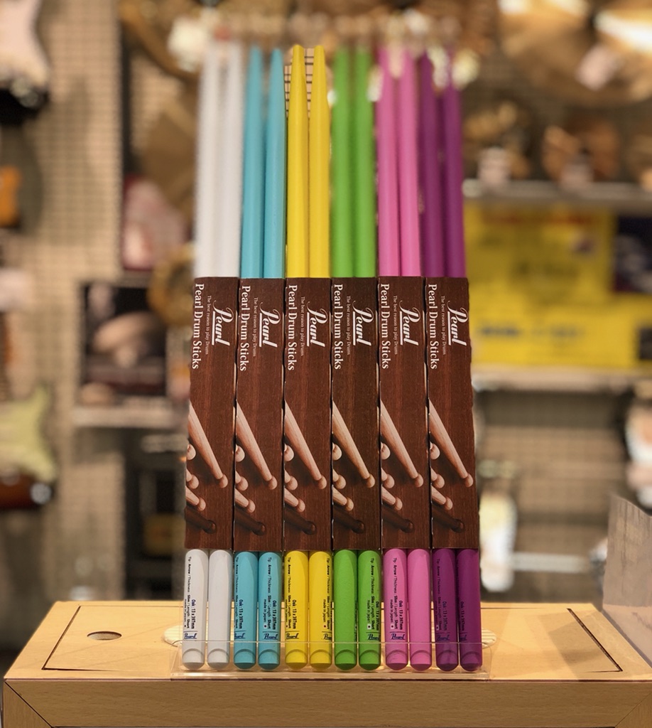 ドラムスティック Pearl 7ac 島村楽器オリジナルカラーが入荷 イオンモール橿原店 店舗情報 島村楽器 ドラムスティック Pearl 7ac 島村楽器オリジナルカラーが入荷 イオンモール橿原店 店舗情報 島村楽器