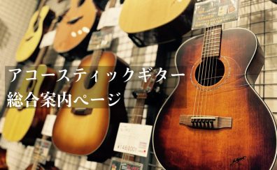 【関西/奈良/アコースティックギター】人気モデルを常時70本以上展示！専門スタッフ駐在！初心者から上級者まで徹底サポートします♪