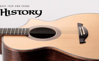 HISTORYの新NTシリーズ、アコースティックギターが橿原店に入荷！