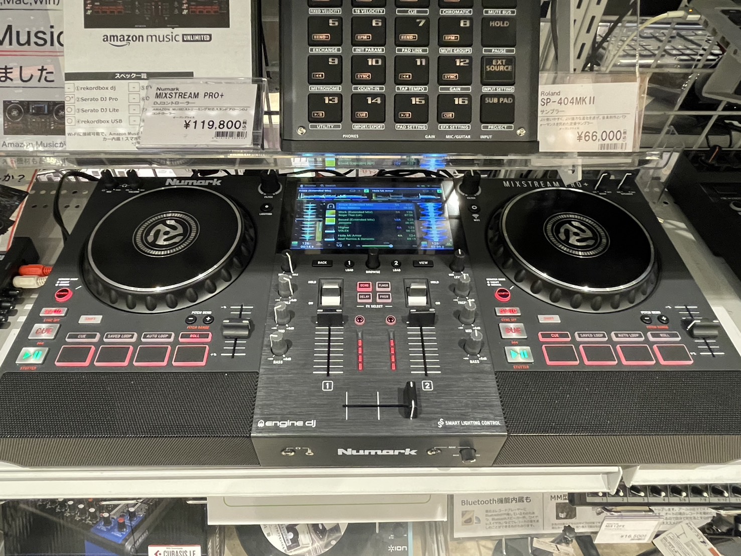 DJコントローラーMIXSTREAM PRO+