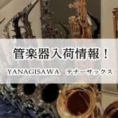 【入荷情報】YANAGISAWA(ヤナギサワ)　T-WO2　テナーサックス