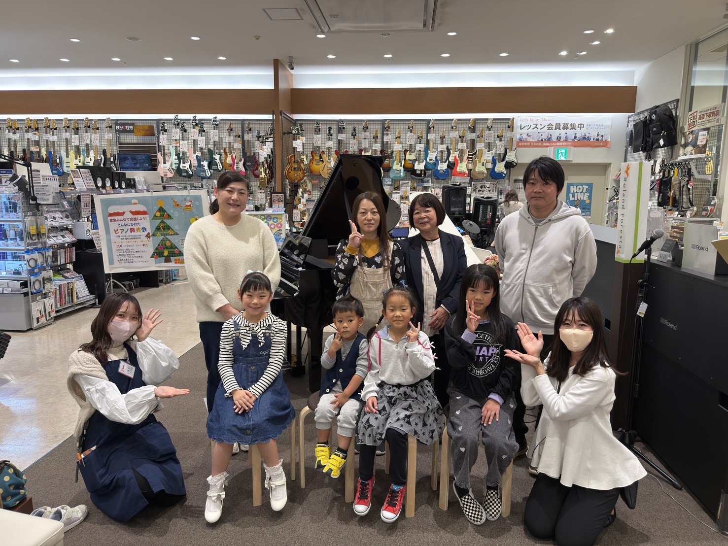 豊かなこころを育てるピアノ発表会！開催いたしました✨ 皆様こんにちは！島村楽器橿原店の市口です！2025年12月7日にRolandフォレスタの中西と豊かなこころを育てるピアノ発表会を開催しました！今回は3組のご家族にご参加いただきました！ 今回も前回と同様に、店頭のRoland GP-9Mというグラ [&hellip;]