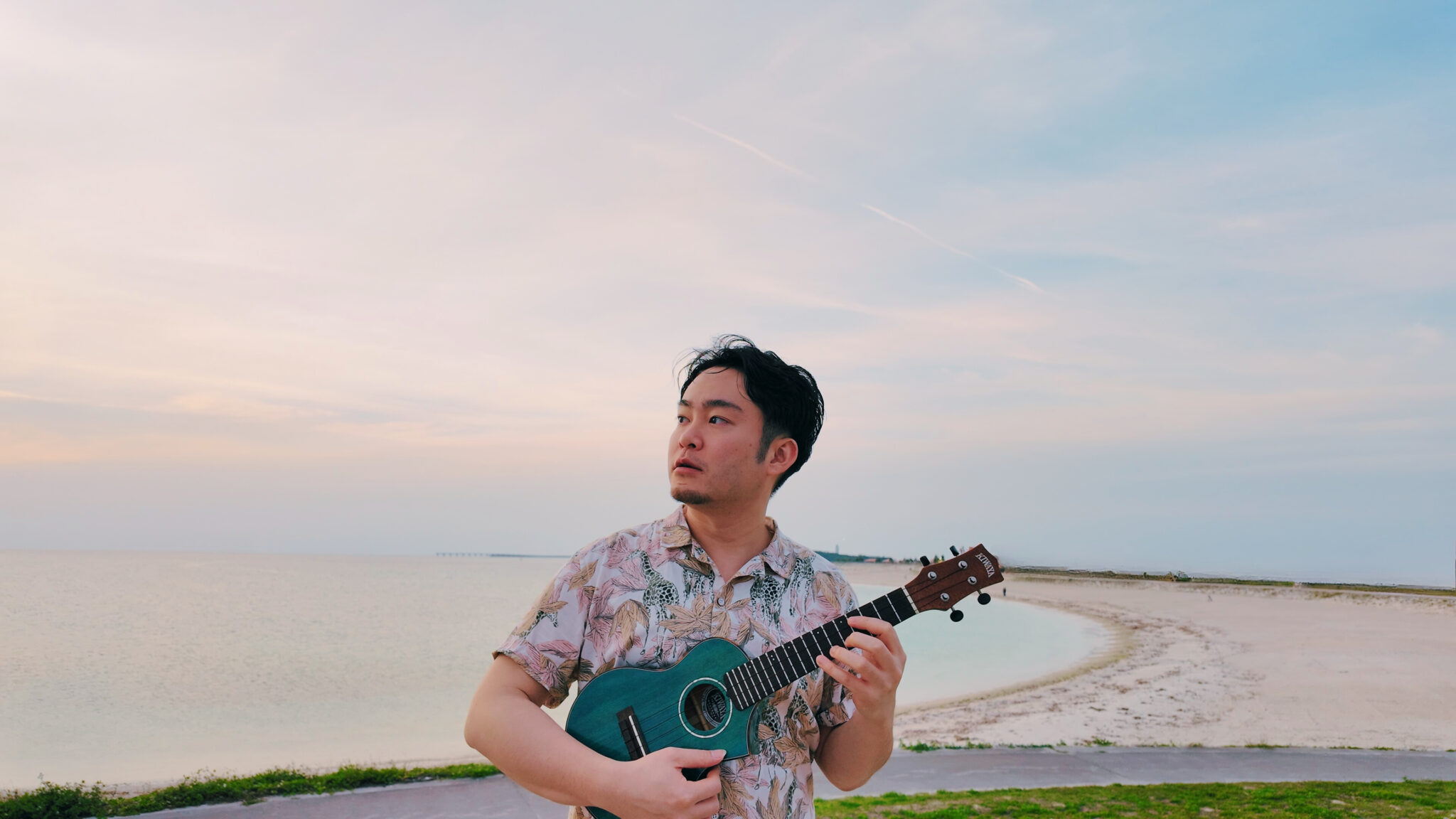 ライブにご出演いただきましたウクレレアーティスト「田中秦之介」