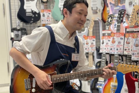 スタッフ写真 副店長・ギターアドバイザー・バンド関連 木下