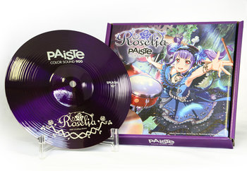 【ドラム】「Roselia」×「PAiSTe」のスプラッシュシンバル、在庫あります！！