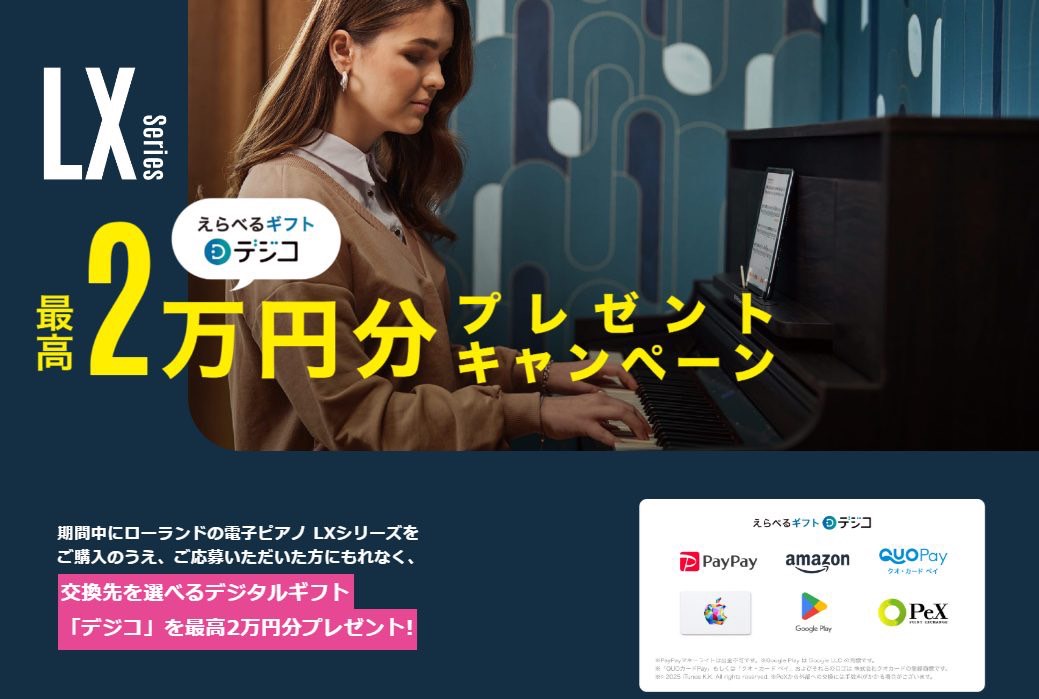 CONTENTSキャンペーン概要対象機種・プレゼント内容応募方法・詳細当店で買うととってもお得♩すぐにご利用可能なポイントがたまります💰店舗情報／アクセス／行き方キャンペーン概要 内容 期間中に対象製品のLXシリーズをご購入のうえ、ご応募いただいた方にもれなく交換先を選べるデジタルギフト「デジコ」を […]
