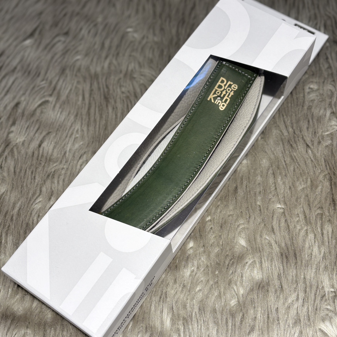 breathtaking ithePremiumII-R OLIVE オリーブと銀鼠