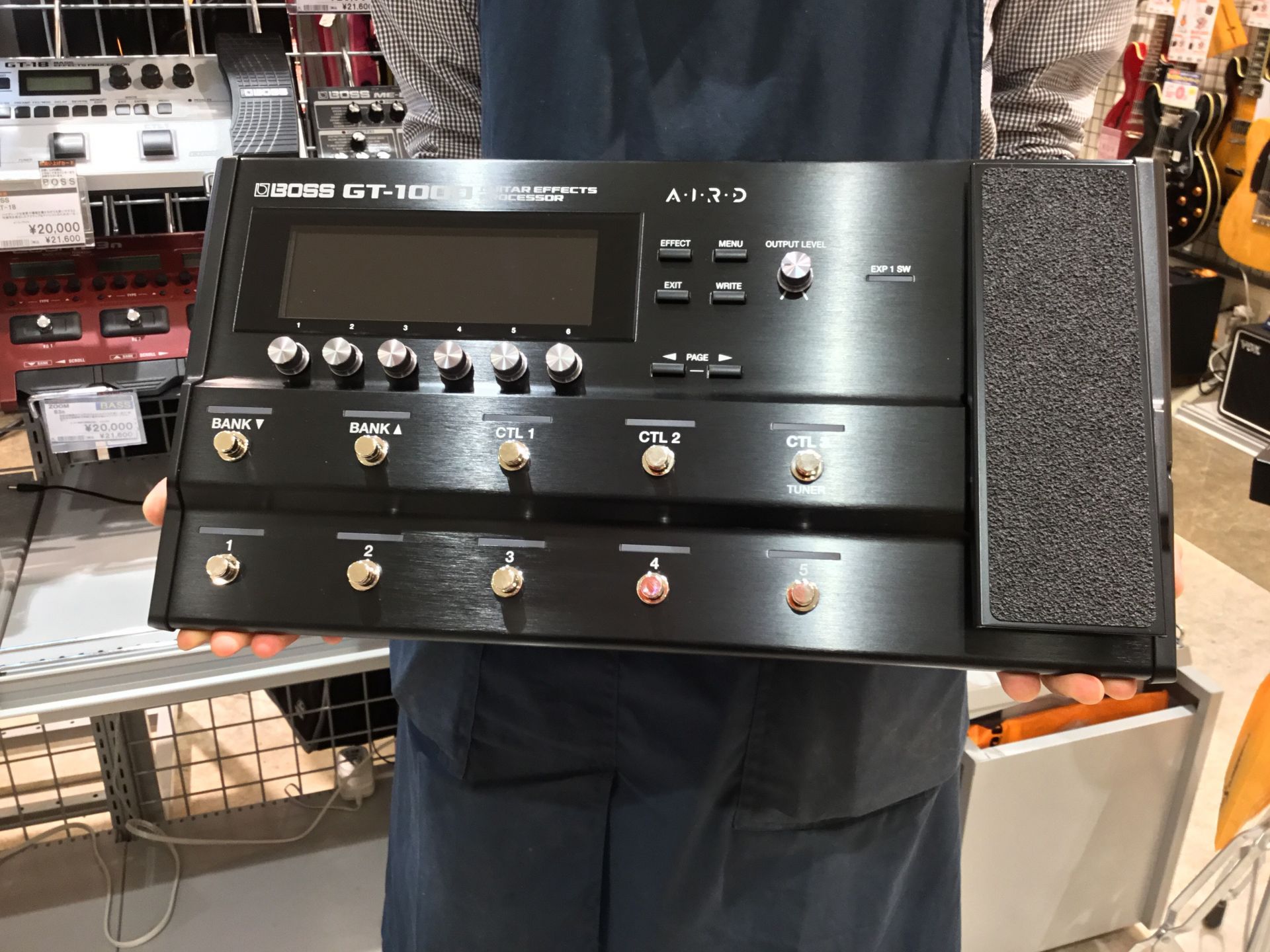 【マルチエフェクター】BOSS/GT-1000が春日部店に入荷しました！