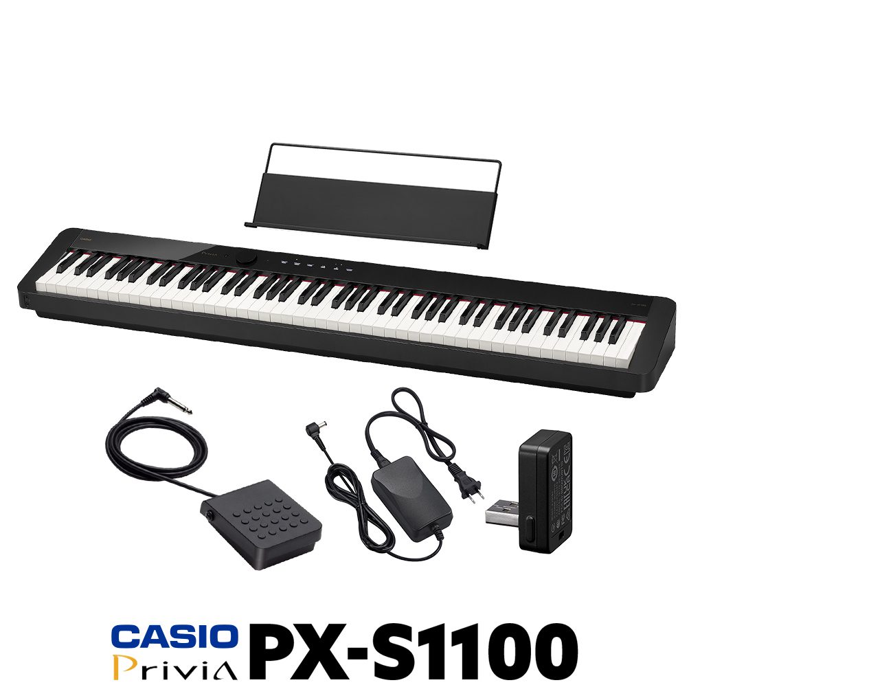 CASIO電子ピアノ(卓上タイプ)PX-S1100