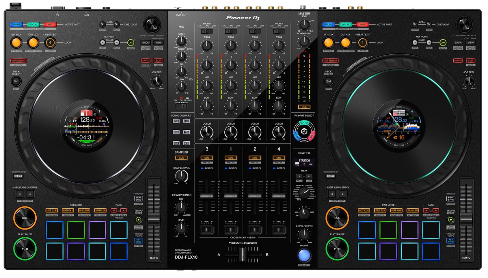 DJコントローラーDDJ-FLX10