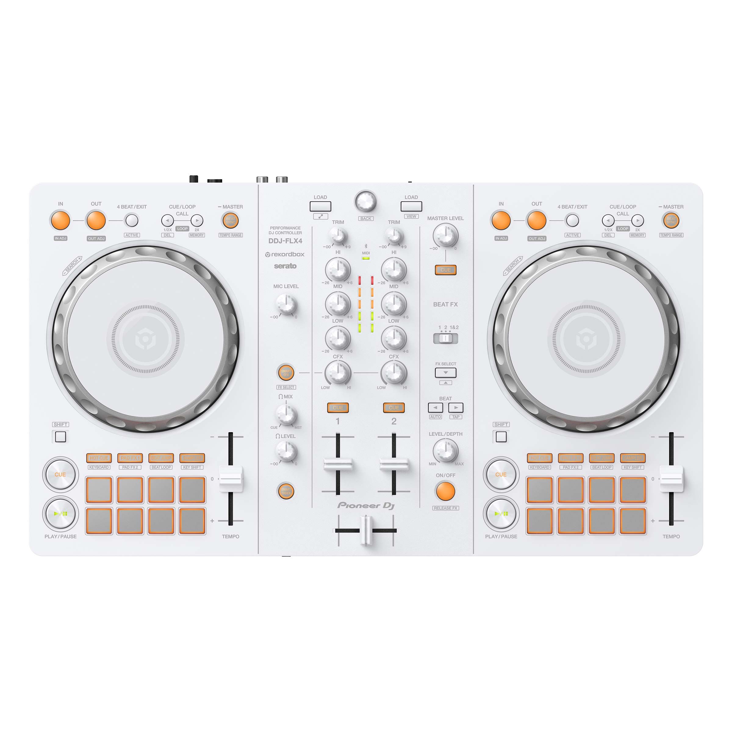 DJコントローラーDDJ-FLX4-W(数量限定品)