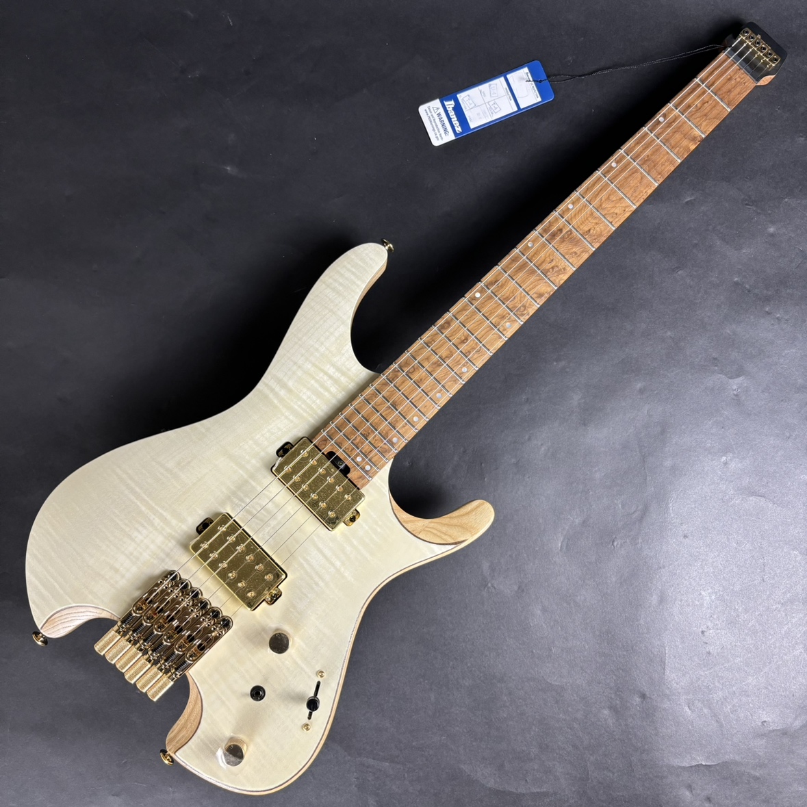 ヘッドレスエレキギターIbanez Q52FMG NTL 