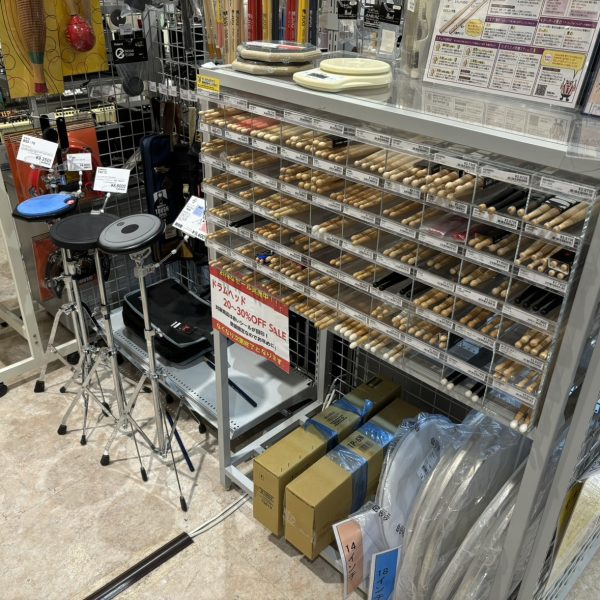 スティック売り場