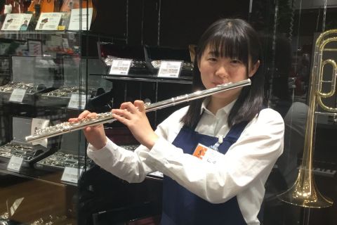 スタッフ写真 吹奏楽サークル 山杢