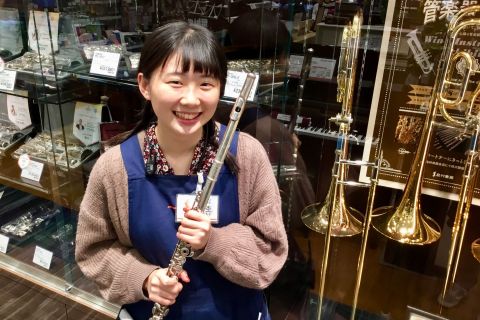 スタッフ写真 吹奏楽サークル 山杢