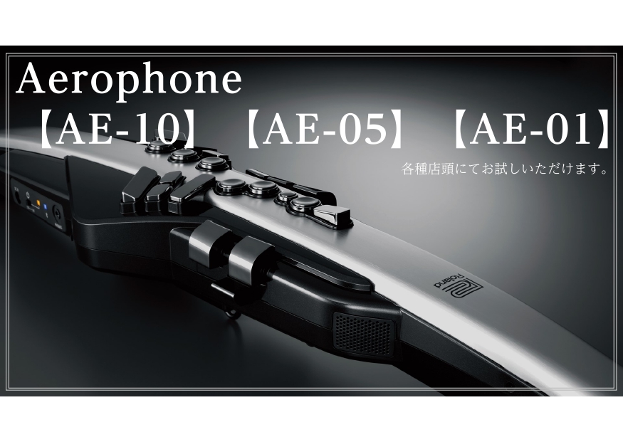 エアロフォン Roland【AE-10/AE-05/AE-01】のご紹介｜島村楽器 イオン