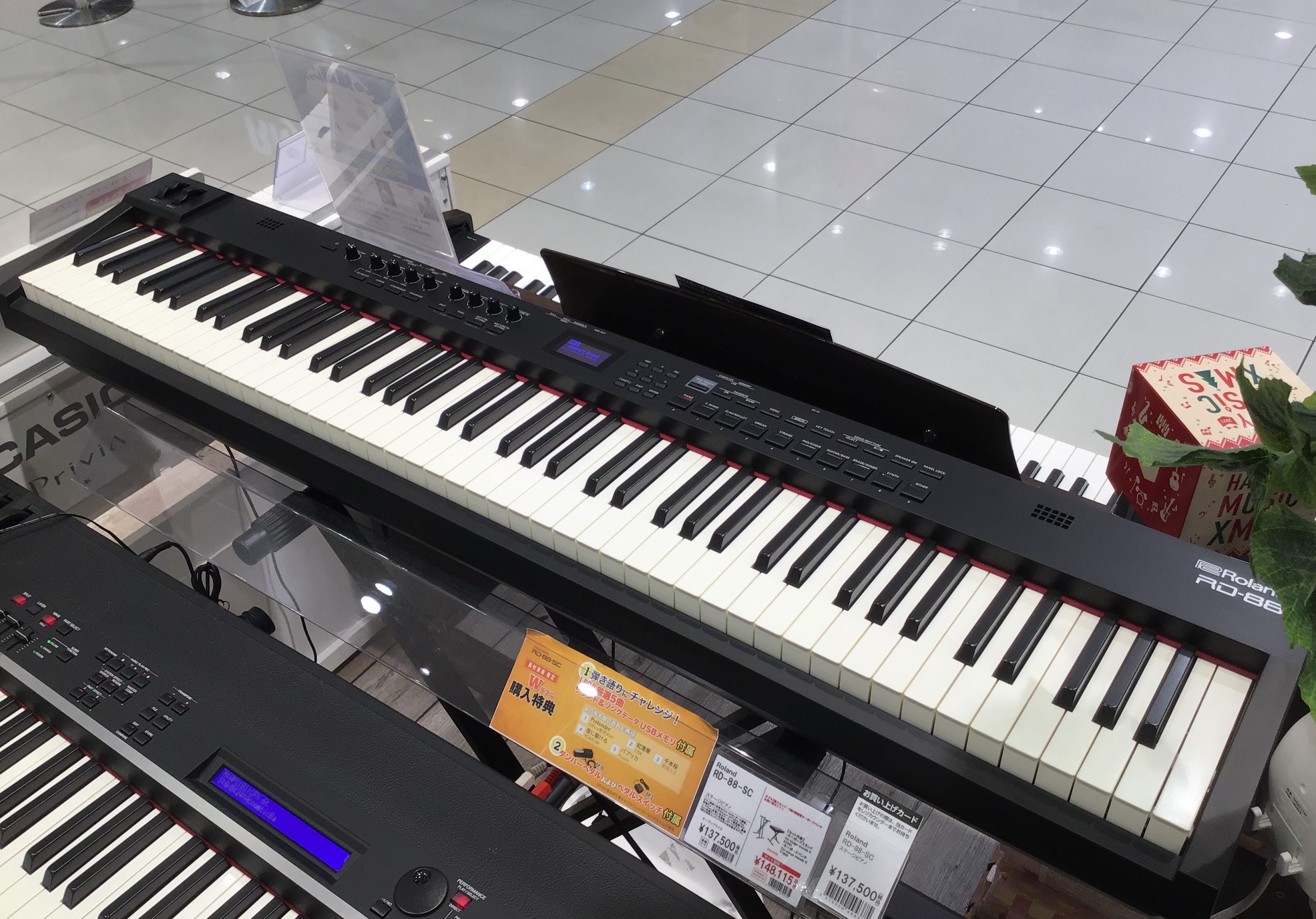 【ステージピアノ】Roland RD-88が展示品特別価格！