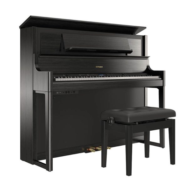 LX7008GP　￥438,900(税込)<br />
<br />
118cmの高さを活かした8つのスピーカー配置。これ以上にないほど本格的な電子ピアノです。