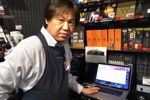 スタッフ写真 <デジタル上級アドバイザー>シンセ/PA/DJ/DTM/電子ピアノ/キーボード/防音室 柳