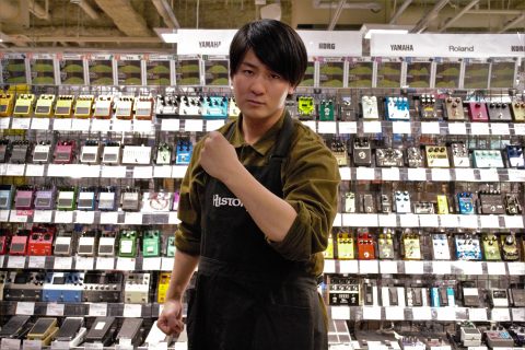 スタッフ写真 <ギターアドバイザー>ギター/エフェクター 山田
