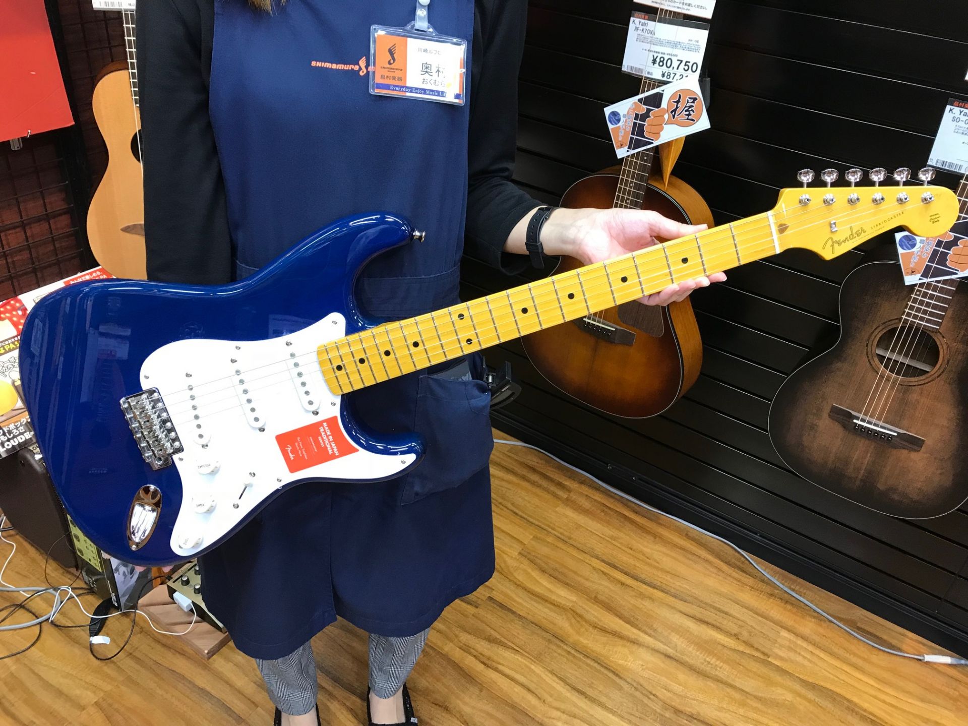 *エレキギター入荷いたしました！ **Fender JP EX AERODYN STRAT【BLK】 **担当者より 軽量なバスウッドを使用し、演奏性を向上させたラウンドトップ、バインディング仕様のクールなルックスのストラト。 フレット指板+軽量トレモロの新感覚ストラトキャスター。 |*メーカー|* […]