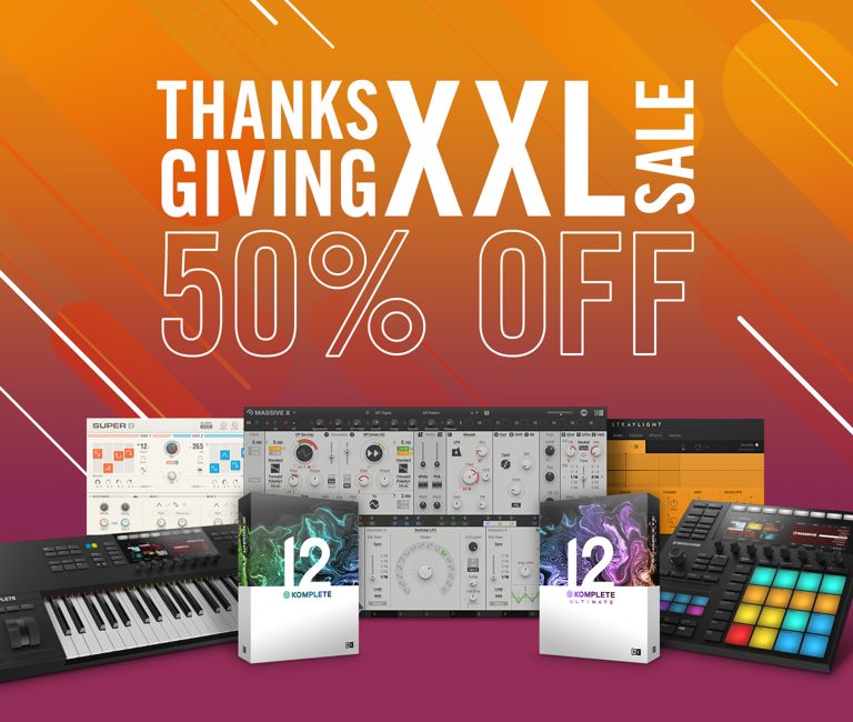 【DTMセール】NATIVE INSTRUMENTS Thanksgiving XXL SALE