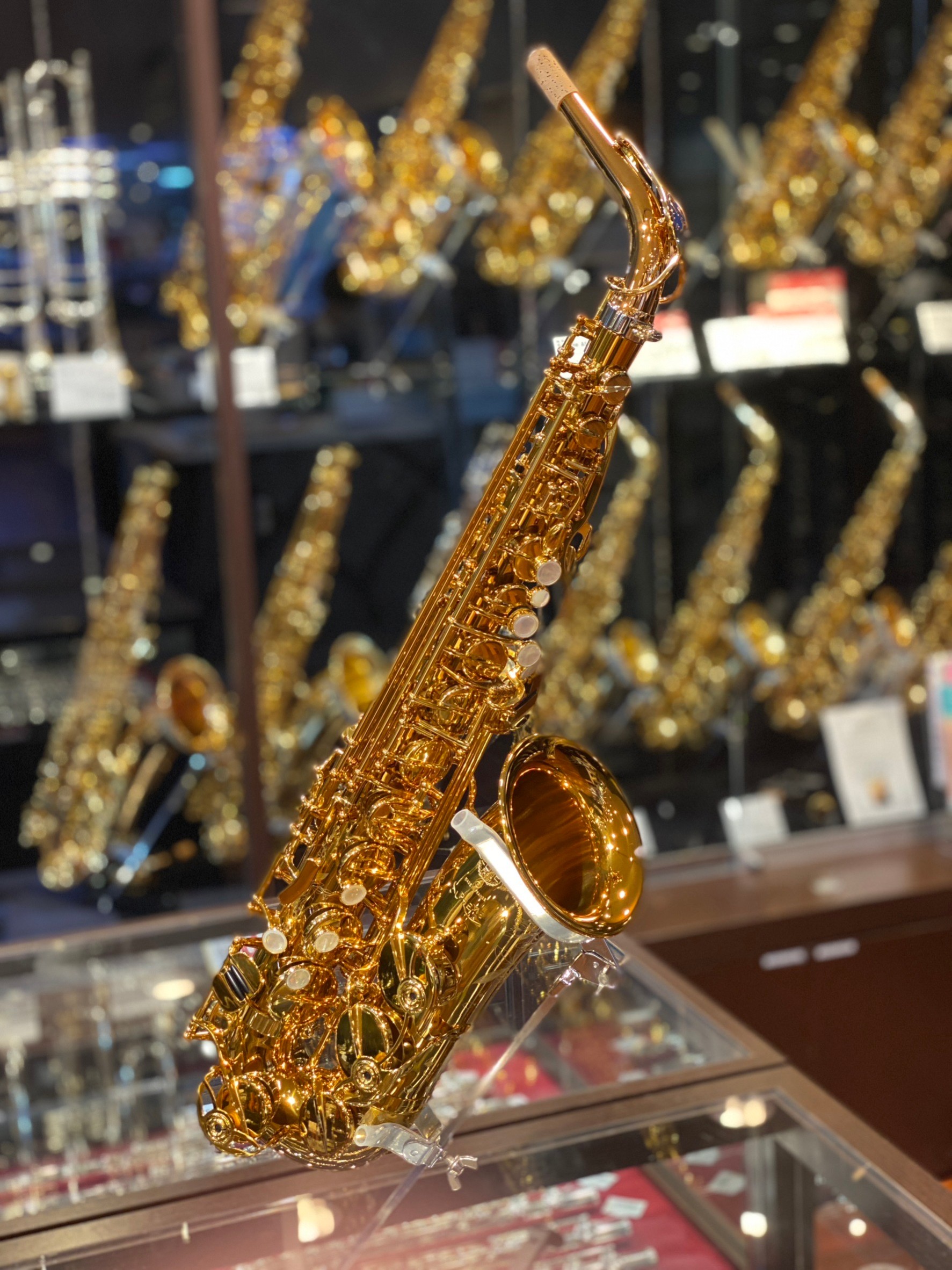 H.Selmer　アルトサックスH.Selmer Supreme YOSHIDA Model 第一弾 ゴールドプレートネックタイプ