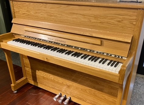 WILH.STEINBERGアップライトピアノ新品/S117