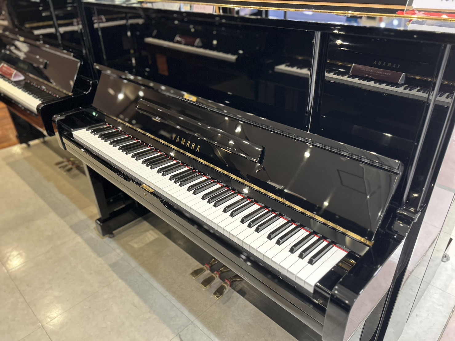 YAMAHA中古アップライトピアノUX2（1984年製）