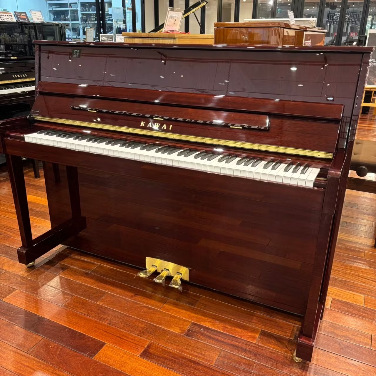 中古アップライトピアノKAWAI K114SN