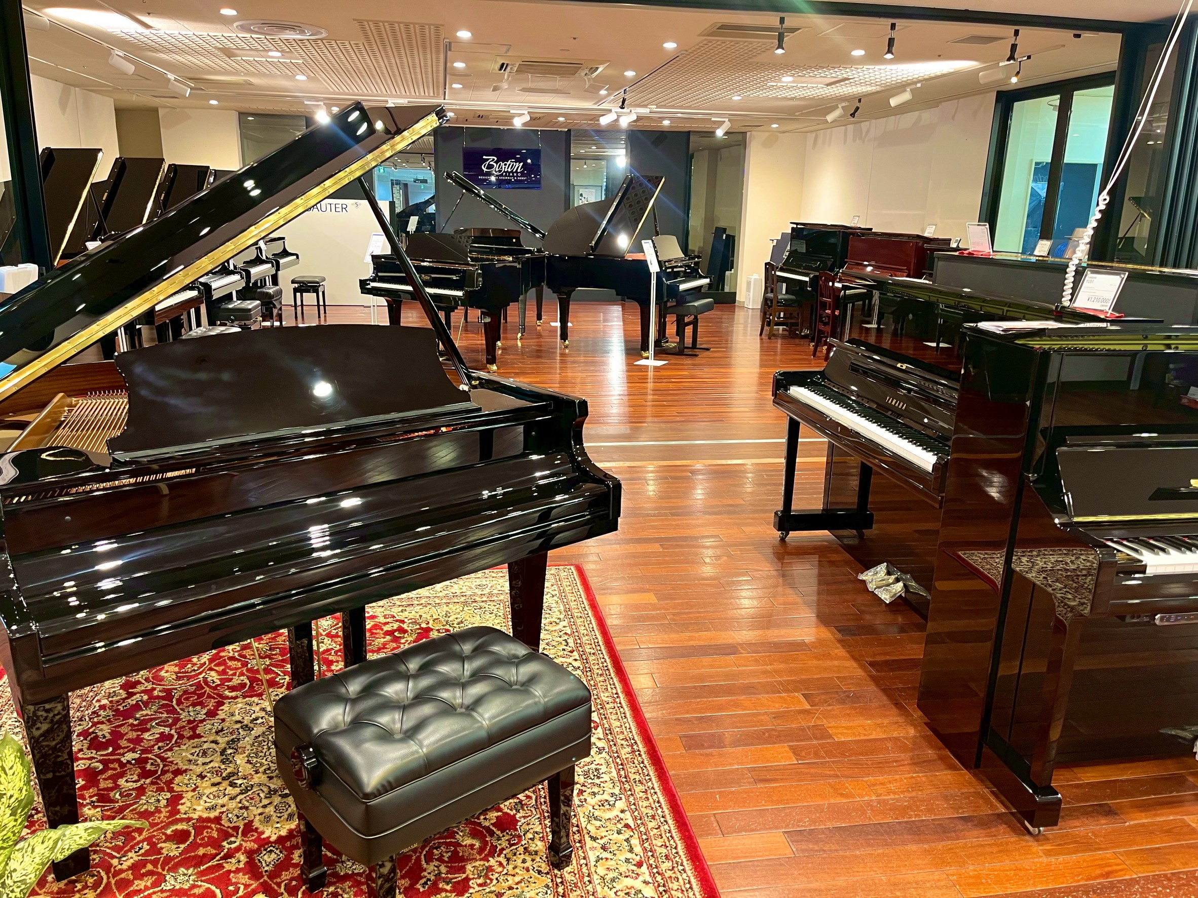 ピアノショールームのご案内島村楽器 川崎ルフロン店