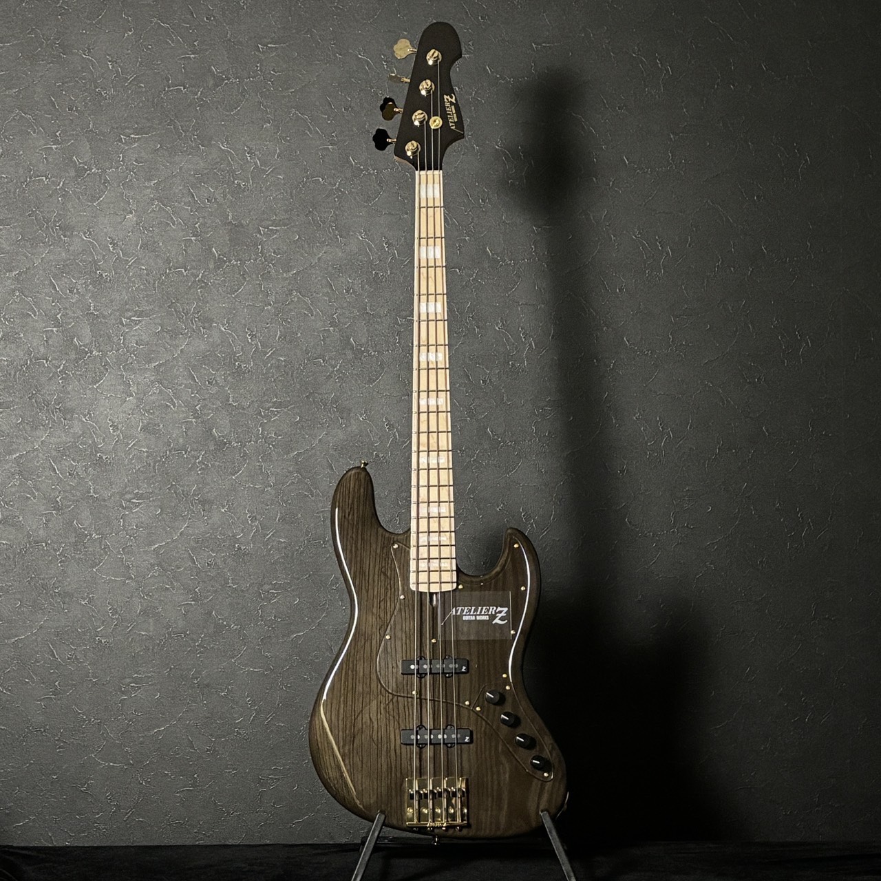 エレキベースM#245 CTM　シースルーブラック