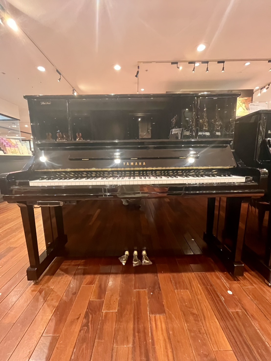 中古アップライトピアノYAMAHA／YU30SB+VSH3-10（アップグレード済み消音機付き）