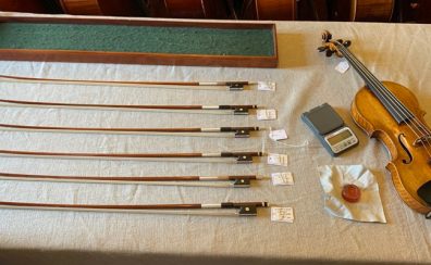 総数100本が集結！弦楽器 弓　大展示会　2026/7/24(金)～26(日)開催！