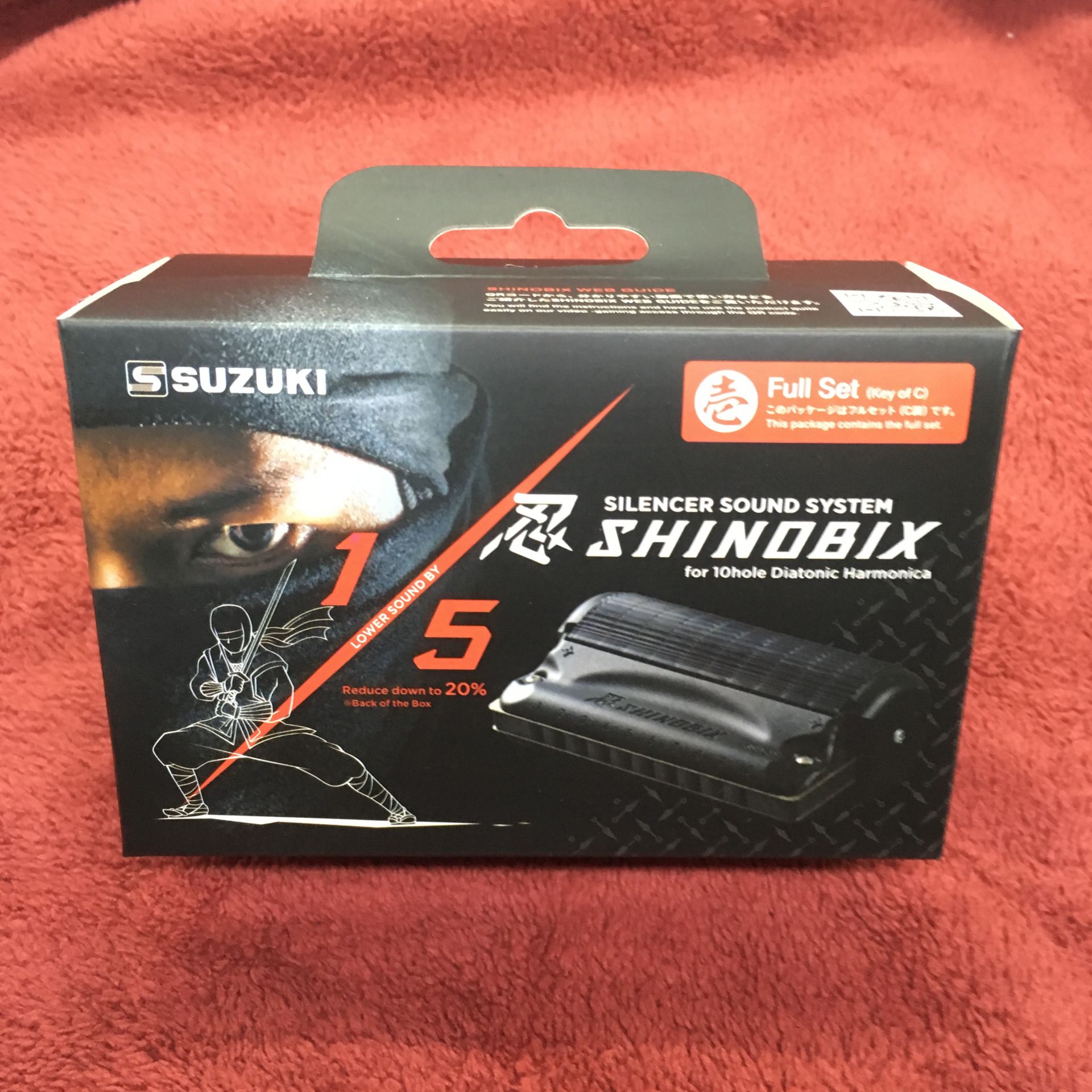 サイレンサー付きハーモニカ「忍SHINOBIX(シノビクス)」入荷！