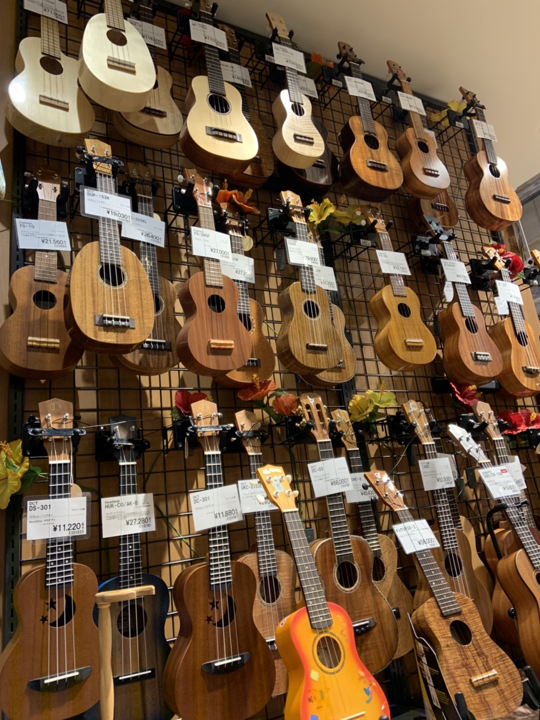 【ウクレレ】T’sUkulelesが入荷してきました！＠吉祥寺パルコ