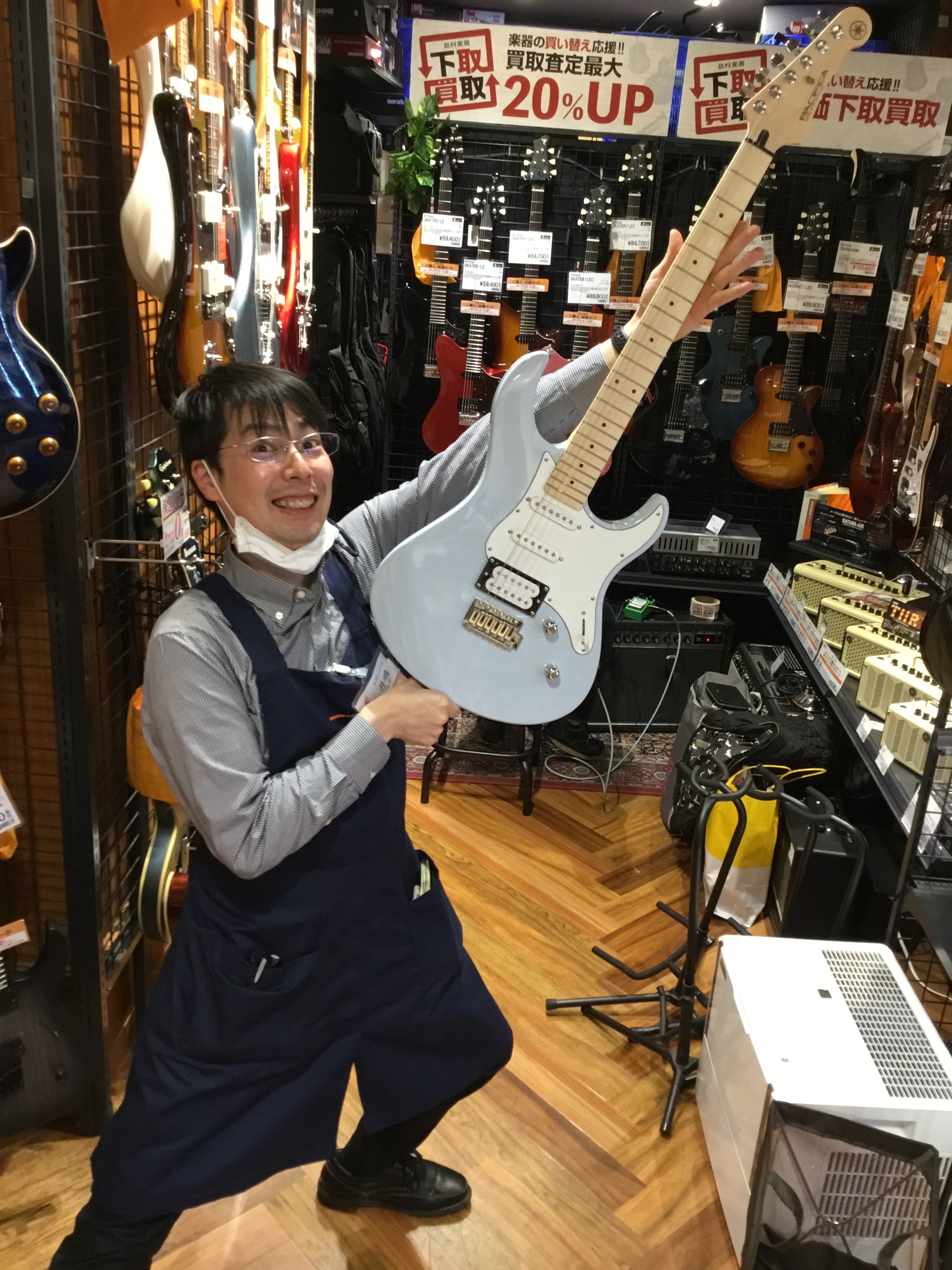 【新入荷】YAMAHA PACIFICA(パシフィカ)の新色が入荷しました！